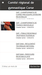 Mobile Screenshot of corse-gymnastique.com